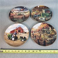 4- John Deere Collector Plates