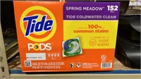Tide pods box, slightly crushed, see photos