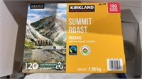 $42 Kirkland signature summit roast organic
