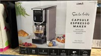 Capsule espresso maker used not tested
