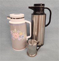 (2) Thermos'- Marked Made In Japan