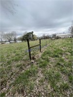 T POSTS & FENCING APPROXIMATELY 250FT