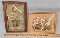 1903 Taber Pang Art Co Framed Boy