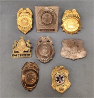 (8) Old Badges- Special Police, Clark's Summit