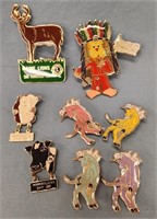 (8) Vintage Pins- Including Lions Club