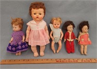 (5) Rubber Dolls