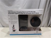 Ubiolabs Wireless Charging Stand and Pad Bundle