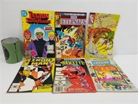 6 Revues Comics dont Legion of Super Heroes