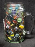 105+ Marbles in Drinking Jar