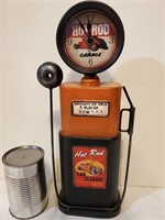 Ancienne pompe Hot Rod à essence en métal