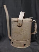 Rare Huffman Swingspout 5 Quart Oil Can Clean!