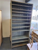 Vtg LYON Steel Shop Shelf- Shelves Adjustable