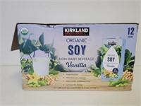 Kirkland Organic Soy - Vanilla (12) 1 qt Cartons