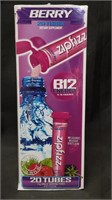 NIP Berry Zip Fizz 20 Tubes B12 Energy