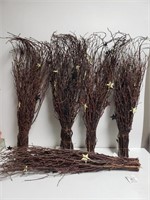 (5)*Crafting or Decor 24" Bundles of Birch Sticks