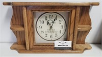 Ducks Unlimited Clock Shelf 18.5×10.25"