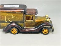 9.5" long wood model truck - Ducks Unlimited