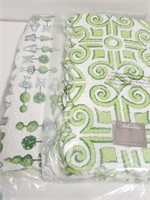(12) Boxwood Abbey Quilted Placemats