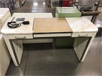 Custom Spider Marble Top Desk/Vanity From High