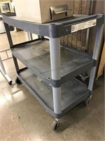 Rolling 3 Tier Rubbermaid X-Tra Utility Cart
