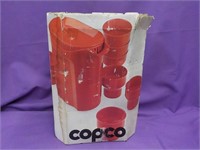 Copco Pitcher, Glass Plastic Set