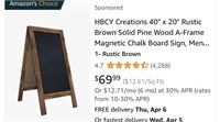 Chalk Board (Open Box)