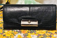 Genuine Leather Coach clutch wallet