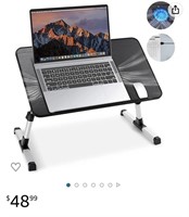 TECHVIDA Laptop Table - Adjustable Laptop Stand