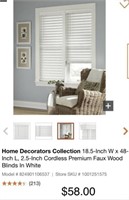 Hunter Douglas Blinds 18.5-Inch W x 48-Inch L,