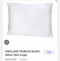 Trubliss Lofty Pillow 29” x24”Unique, Soft