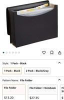 Amazon Basics Expanding Organizer File Folder,