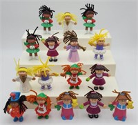 Large Lot Of 1990's Cappage Patch Kids 3" Figures
