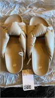 Size 6 H&M knot detail sandals - cream