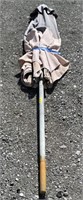 (L) Patio Umbrella. Appr 8ft Tall