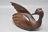 Ironwood Carved Goose