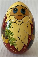 VINTAGE MOSCOW RUSSIA HAND PAINTED EGG