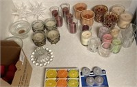 LARGE LOT OF VOTIVE CANDLES
