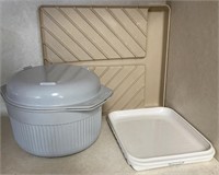 LOT OF MICROWAVE COOKWARE
