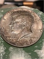 1967 40% Silver Kennedy UNC Half Dollar