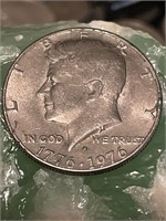 1976-Denver Bicentennial Kennedy Half Dollar