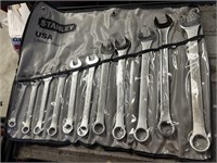 STANLEY 11 PIECE WRENCH SET WITH CASE