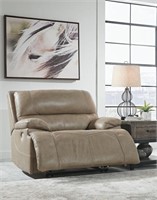 Ashley Ricman Leather Oversized 50" PWR Recliner