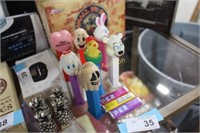 PEZ DISPENSERS AND CANDY