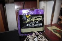 GOLD EAGLE 3 PLUSH FUR HEAD COVERS