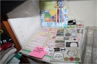 SCRAPBOOK - STICKERS - PAGES