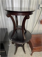 Pair of round endtables