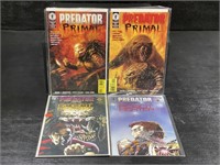4pc Dark Horse/ Valiant Comics "Predator Versus"