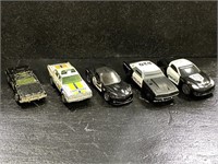 5pc Matchbox Police Cops & More