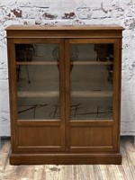 Colonial Style Glass Door Cabinet