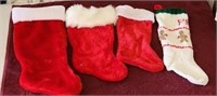 4 Christmas Stockings